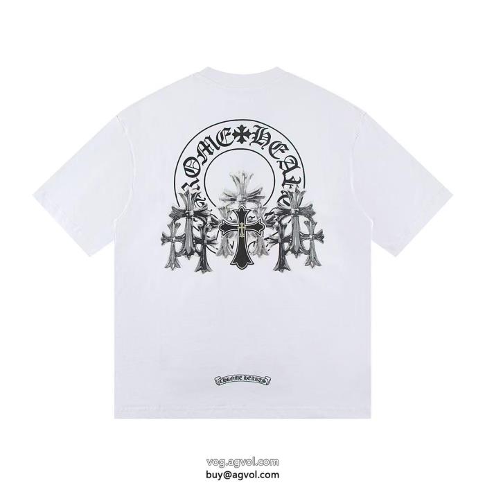 CHROME HEARTSリラックスした雰囲気に大好評ブランド コピー 優良半袖Tシャツ_0_0
