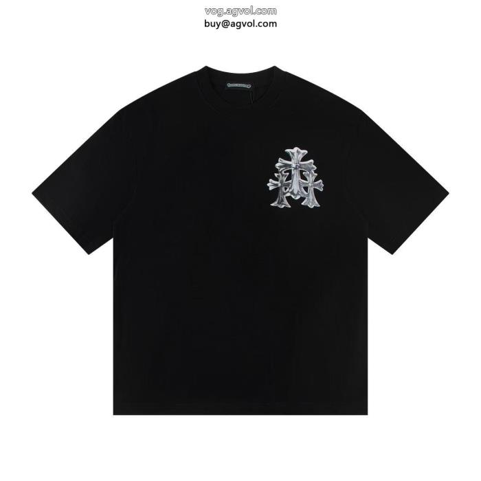 CHROME HEARTSリラックスした雰囲気に大好評ブランド コピー 優良半袖Tシャツ_0_4