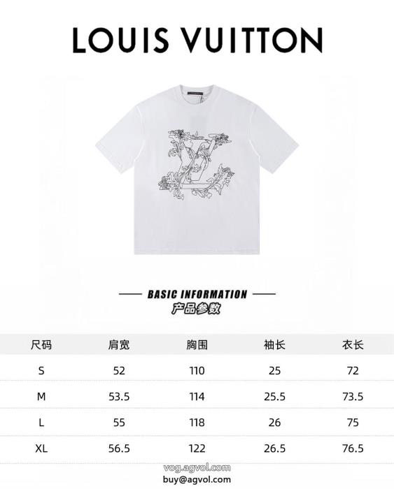 ルイ ヴィトン即発送最新作2025 秋冬新作も続々登場!スーパー コピー  半袖Tシャツ_0_2