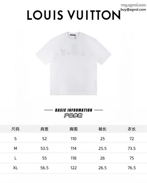 LOUIS VUITTON偽 ブランド 早い者勝ちコスパ最強半袖Tシャツ_0_0