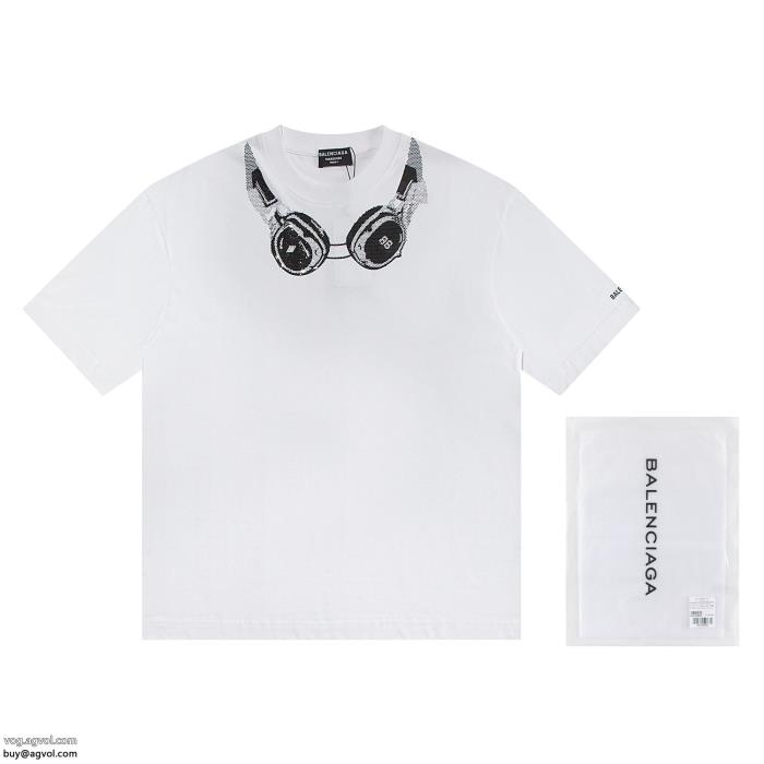 偽 ブランド 販売balenciaga半袖Tシャツ上質な素材最新トレンド2025年秋冬コレクション_0_1