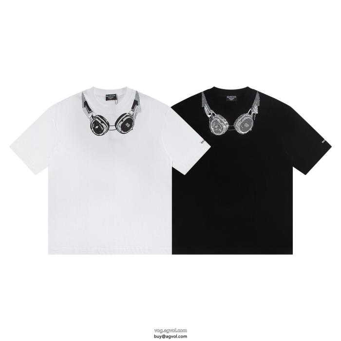 偽 ブランド 販売balenciaga半袖Tシャツ上質な素材最新トレンド2025年秋冬コレクション_0_3