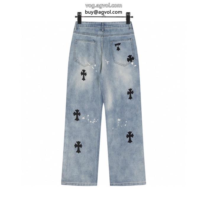ジーンズ清涼感とカジュアルスタイル魅力的な価格ブランド 偽物CHROME HEARTS_0_1