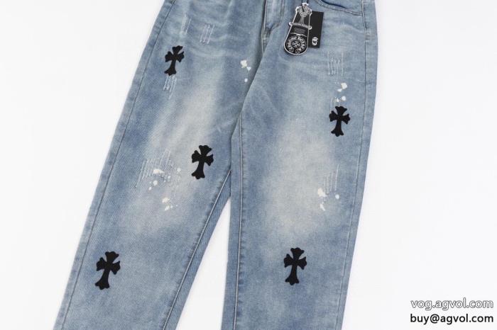 ジーンズ清涼感とカジュアルスタイル魅力的な価格ブランド 偽物CHROME HEARTS_0_3