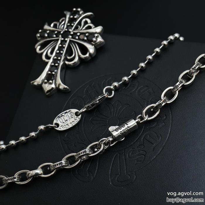 偽物 ブランド 販売ネックレス涼しげな印象の最安価格新品CHROME HEARTS_0_3