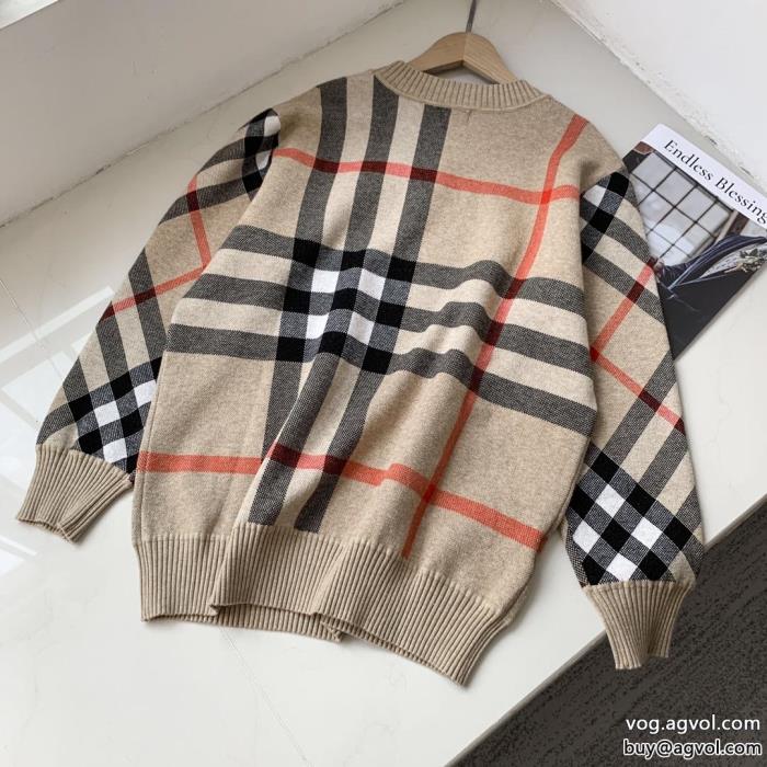 BURBERRYコスパ最強大人っぽく仕上げセーターブランド 通販 激安_0_3