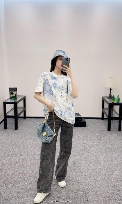 半袖Tシャツルイ ヴィトン冬に最強アイテム柔らかな着心地ブランド コピー  _0_3