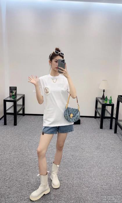 半袖Tシャツ風通しの良いフレア注目!22-23AWLOUIS VUITTONブランド 通販 激安_0_0