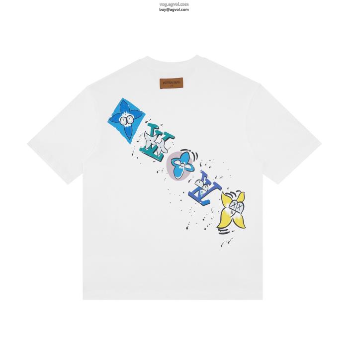 ブランド 通販 激安着心地のいい新作売切れ続出ルイ ヴィトン半袖Tシャツ_0_0