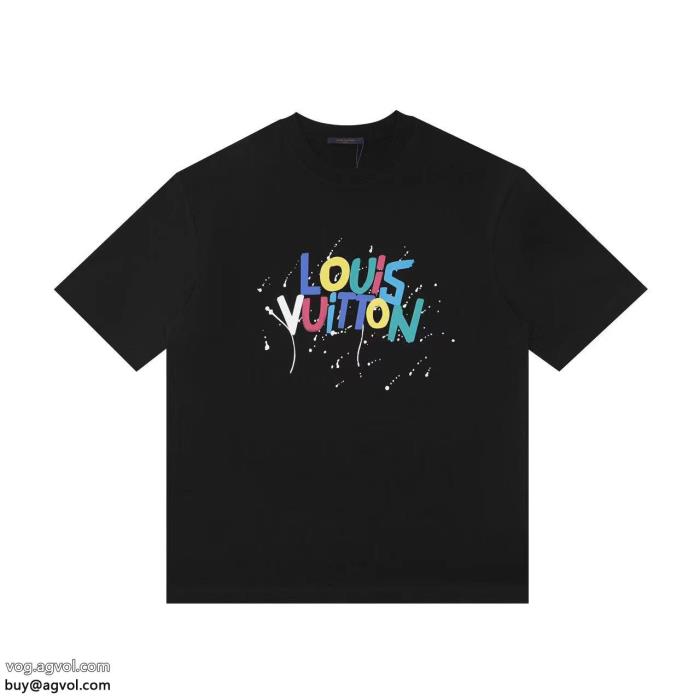 ブランド 通販 激安着心地のいい新作売切れ続出ルイ ヴィトン半袖Tシャツ_0_2