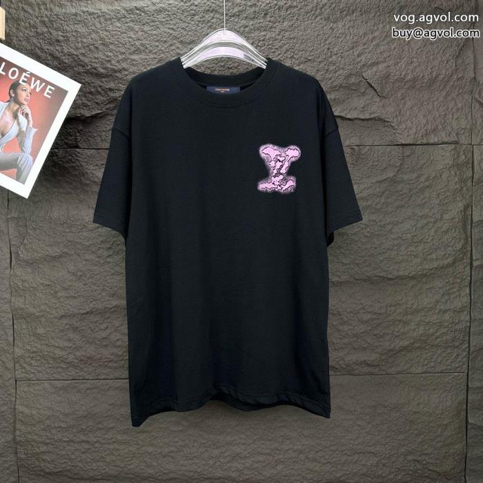 LOUIS VUITTON半袖Tシャツコピー ブランド海外セレブが注目アイテム在庫数限定_0_3