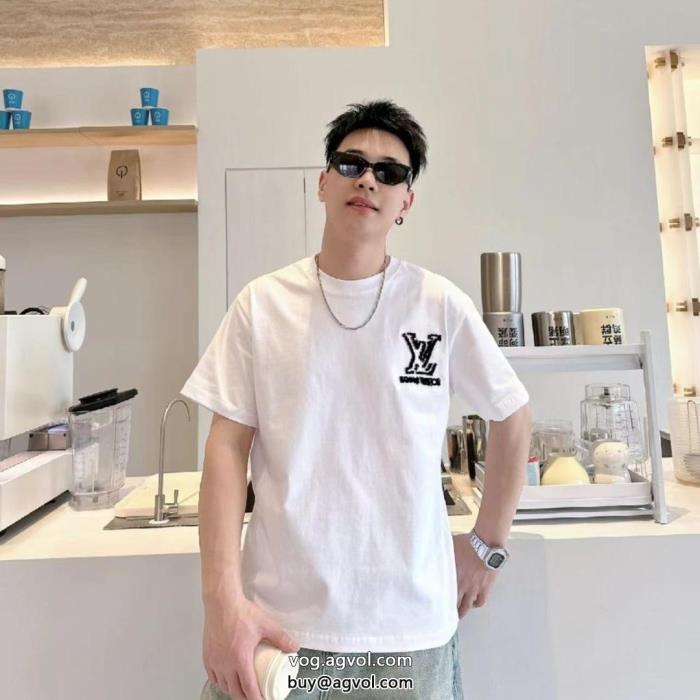 ブランド コピー ショップ半袖Tシャツ最新作2025秋冬セールで格安LOUIS VUITTON_0_1