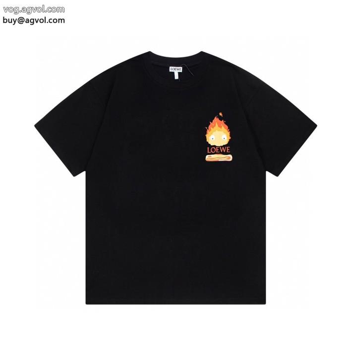 ブランド フェイクロエベSS23限定版毎年爆発的人気半袖Tシャツ_0_2