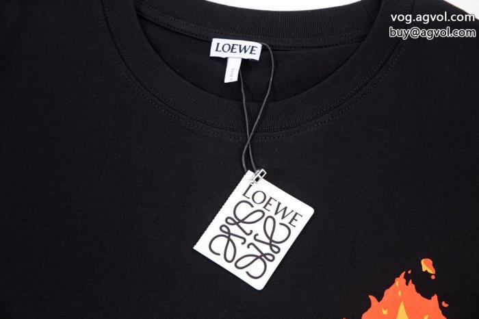 ブランド フェイクロエベSS23限定版毎年爆発的人気半袖Tシャツ_0_3
