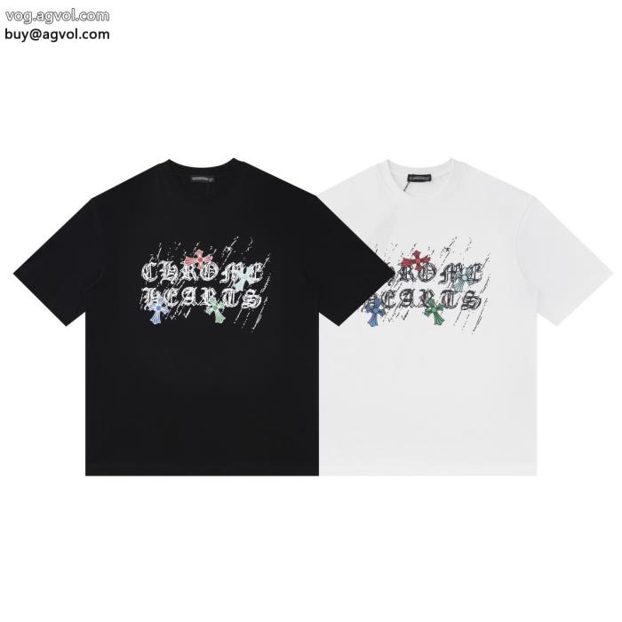 CHROME HEARTSスーパー ブランド コピー半袖Tシャツ清潔感の高い新品着心地の良い_0_0
