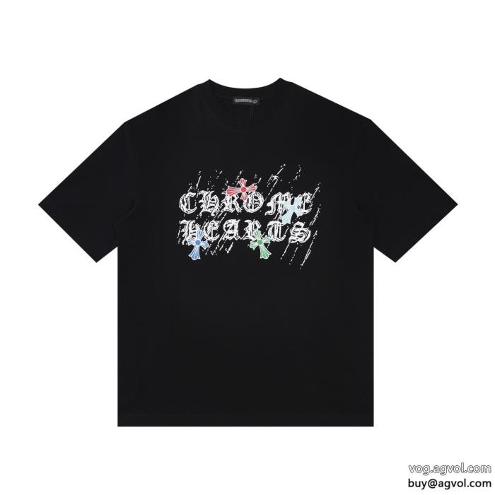CHROME HEARTSスーパー ブランド コピー半袖Tシャツ清潔感の高い新品着心地の良い_0_3