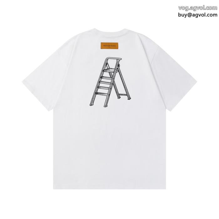 華やかな印象キュートな印象スーパー コピー 品半袖TシャツLOUIS VUITTON_0_0
