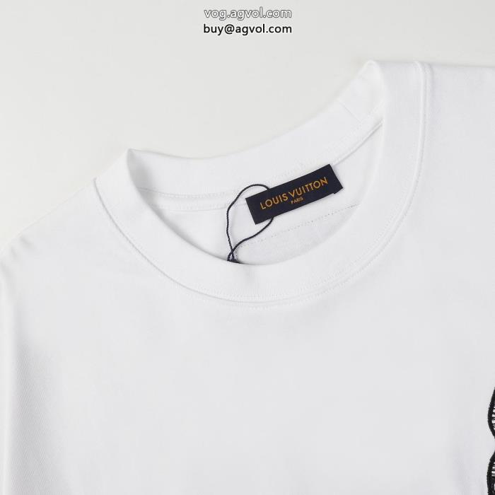 華やかな印象キュートな印象スーパー コピー 品半袖TシャツLOUIS VUITTON_0_1