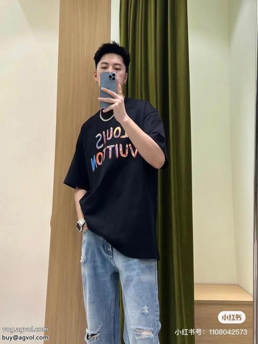 LOUIS VUITTON清潔感で洗練され23SS海外直営半袖Tシャツコピー 品 ブランド_0_3