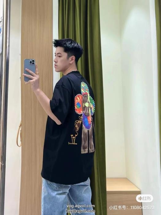 LOUIS VUITTON清潔感で洗練され23SS海外直営半袖Tシャツコピー 品 ブランド_0_6