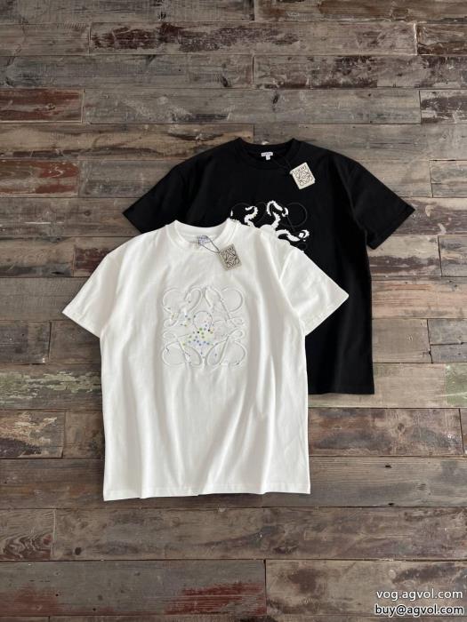 ブランド 通販ロエベ半袖Tシャツ超稀少2025SSコレクションに新着_0_7