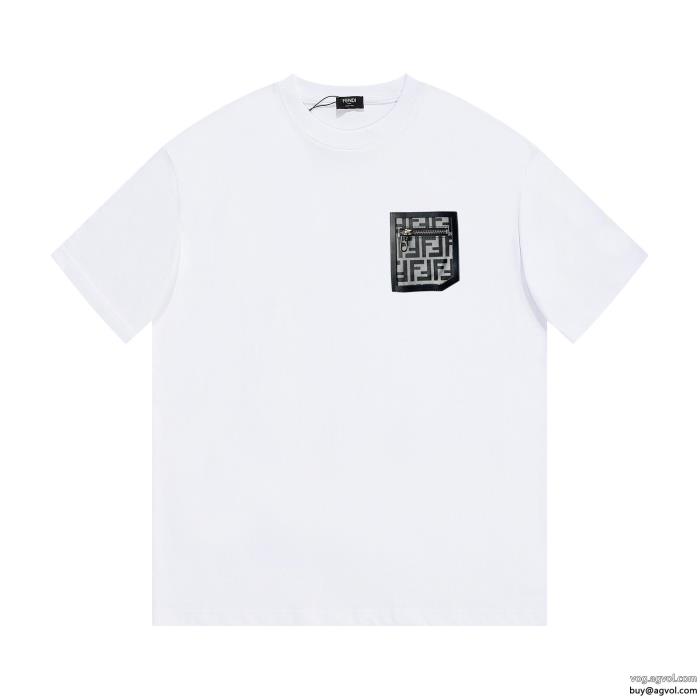 コピー ブランド 通販 安心フェンディ上質なもの2025年秋限定 永遠の定番半袖Tシャツ_0_4