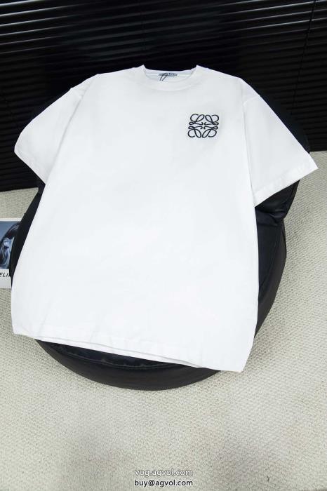 コピー ブランド 通販抜け感を出す2022-23AW☆韓国の人気ロエベ半袖Tシャツ_0_1