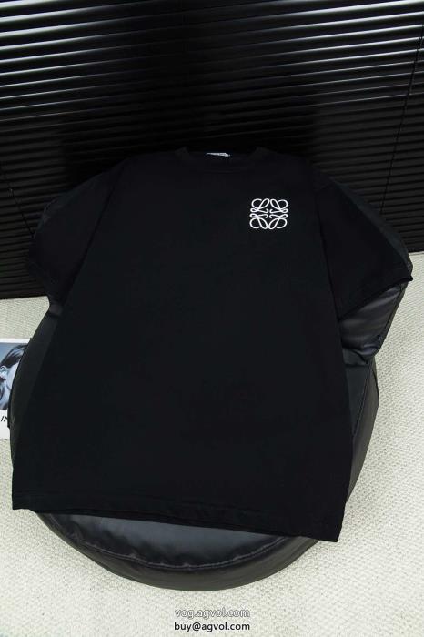 コピー ブランド 通販抜け感を出す2022-23AW☆韓国の人気ロエベ半袖Tシャツ_0_2