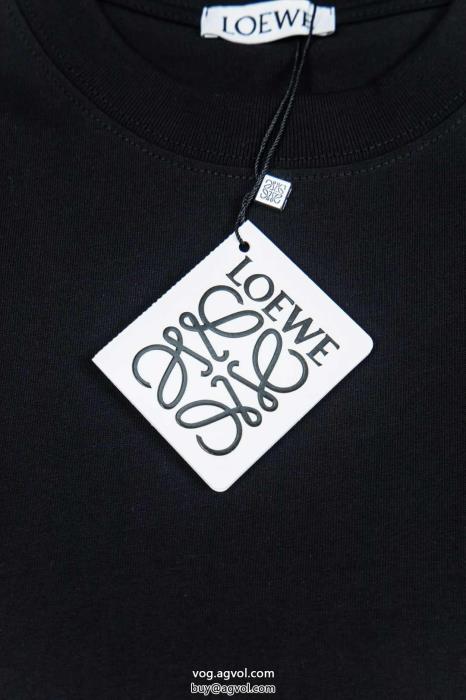 コピー ブランド 通販抜け感を出す2022-23AW☆韓国の人気ロエベ半袖Tシャツ_0_3