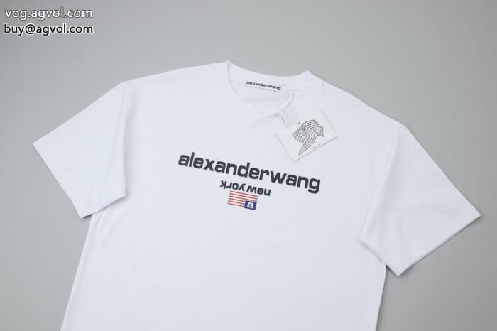 人気ブランド新作セール価格でALEXANDER WANG偽 ブランド半袖Tシャツ_0_3