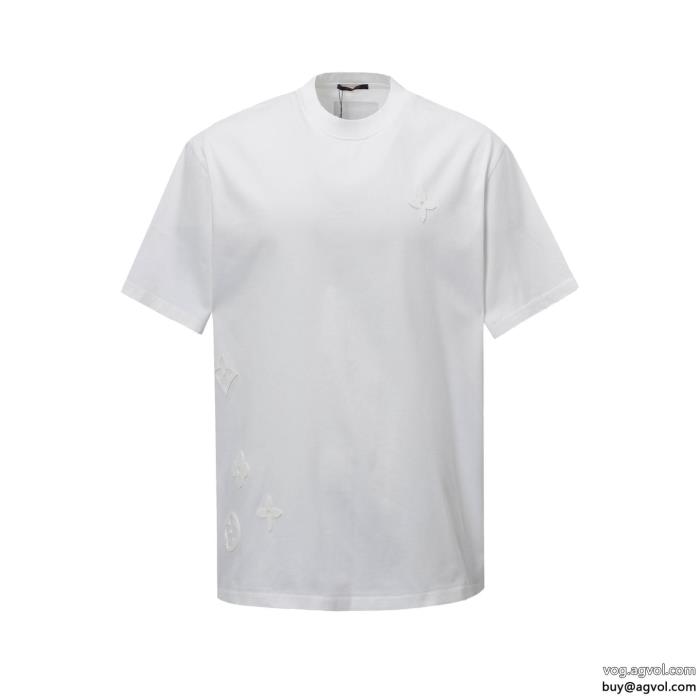 LOUIS VUITTON肌触りの良い着心地抜群新作好印象123%半袖Tシャツスーパー コピー 販売_0_0