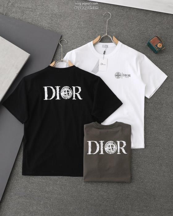 在庫あり即発23SS/大人気秋冬コレクションDIOR偽 ブランド 販売半袖Tシャツ_0_2