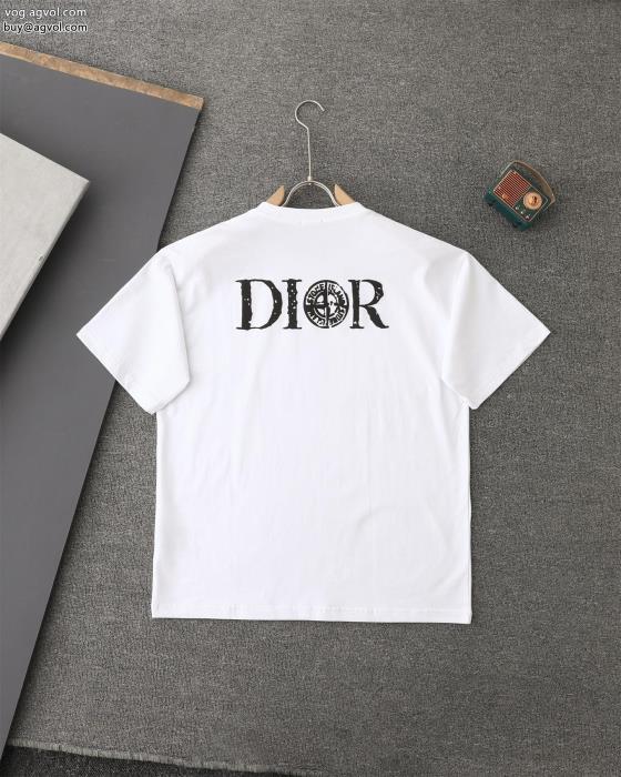 在庫あり即発23SS/大人気秋冬コレクションDIOR偽 ブランド 販売半袖Tシャツ_0_3