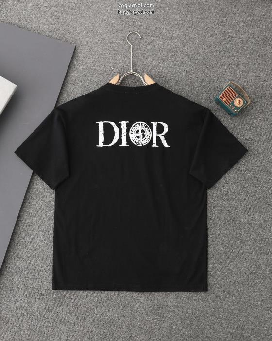在庫あり即発23SS/大人気秋冬コレクションDIOR偽 ブランド 販売半袖Tシャツ_0_4