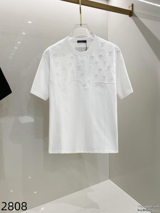 LOUIS VUITTONスーパー コピー 通販半袖Tシャツ嬉しいポイント今季のベスト新作_0_1