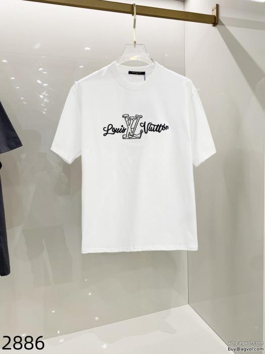 大人の色気を印象に大人かっこいい半袖Tシャツ偽物 ブランド 激安LOUIS VUITTON_0_5