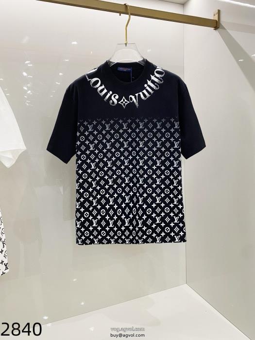 半袖Tシャツ偽 ブランド 存在感大清涼感とカジュアルスタイルLOUIS VUITTON_0_1