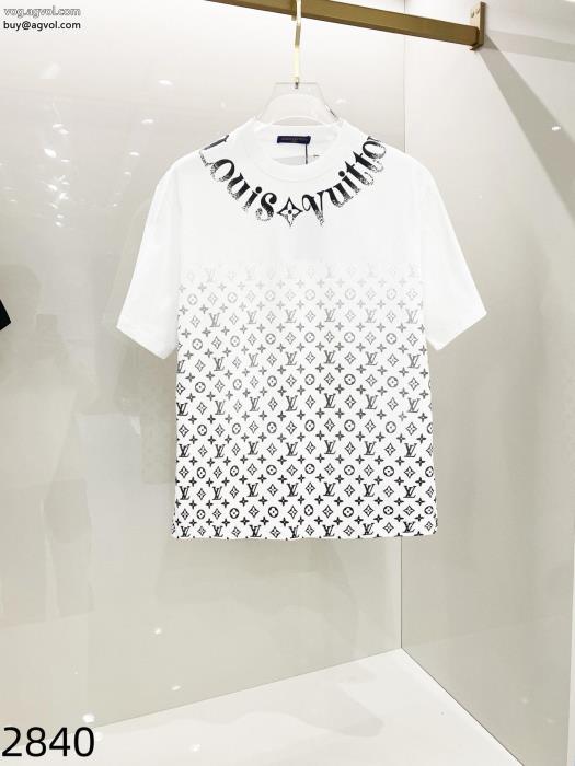 半袖Tシャツ偽 ブランド 存在感大清涼感とカジュアルスタイルLOUIS VUITTON_0_2