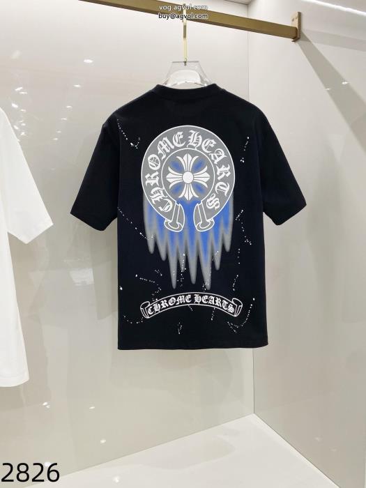 存在感大ヴィンテージ感コピー 通販半袖TシャツCHROME HEARTS_0_3