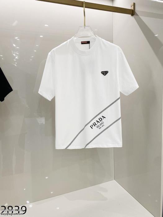 半袖Tシャツファッション感が急上昇！快適な着心地PRADA偽物 ブランド 販売_0_2