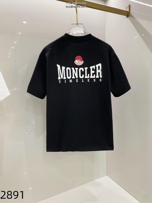 MONCLERコピー 商品 販売通勤の定番抜け感を出す半袖Tシャツ_0_0