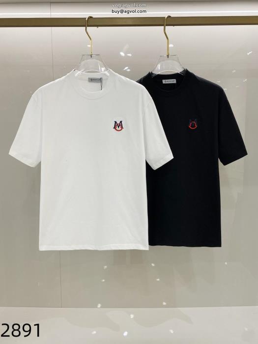 MONCLERコピー 商品 販売通勤の定番抜け感を出す半袖Tシャツ_0_1