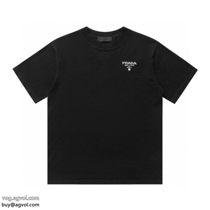 プラダ大人気商品欲しい可愛く新鮮半袖Tシャツ激安 通販 専門_0_0