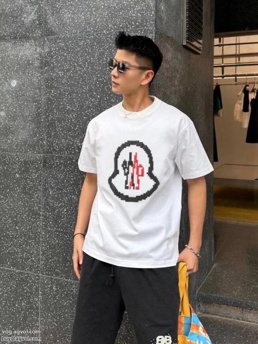 スーパー コピー 安心モンクレール半袖Tシャツ人気急上昇中格好良い_0_4