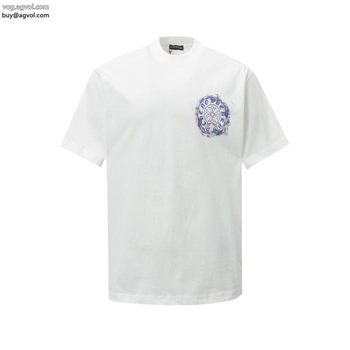 半袖Tシャツ今っぽいトレンド海外大人気スーパー コピー  CHROME HEARTS_0_2