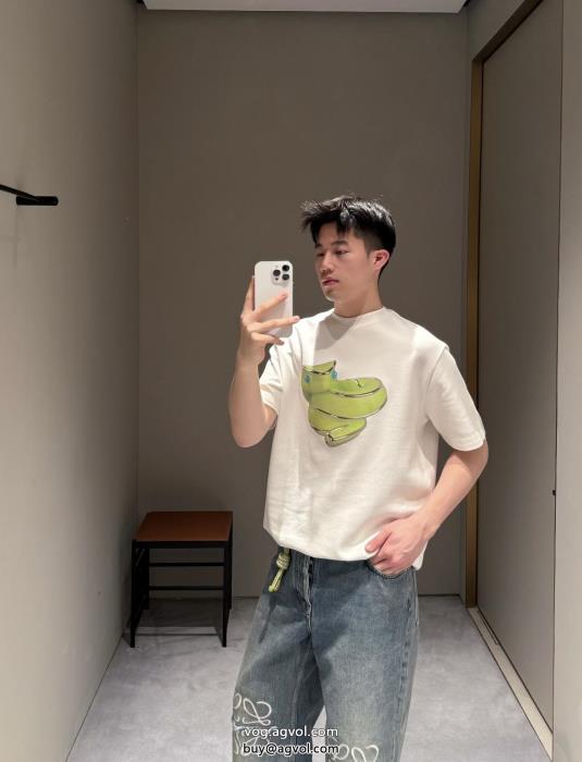 今年も人気一流の憧れブランドLOEWE半袖Tシャツコピー ブランド 通販_0_3