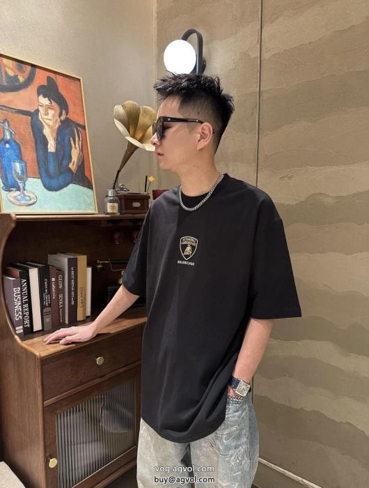 balenciaga人気商品再入荷今季話題の一級品スーパー コピー  半袖Tシャツ_0_3