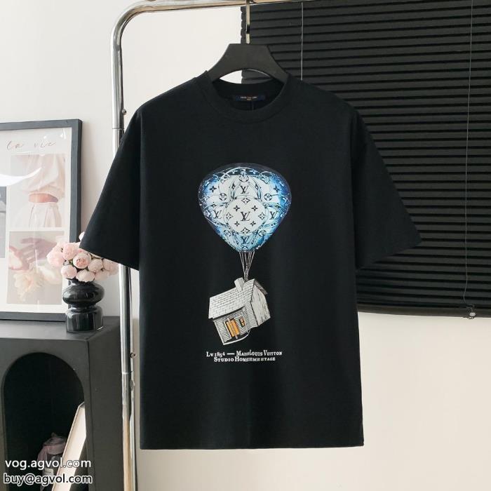 LOUIS VUITTON半袖Tシャツ話題沸騰お洒落スタイルブランド 偽物_0_1