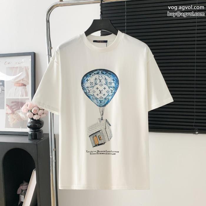 LOUIS VUITTON半袖Tシャツ話題沸騰お洒落スタイルブランド 偽物_0_2