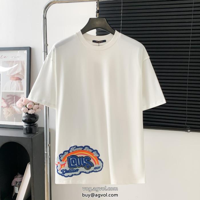 半袖TシャツLOUIS VUITTONブランド コピー 品冬に爆発的な人気大人気オリジナル_0_3